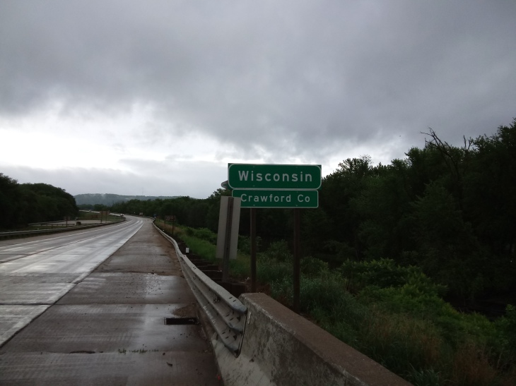 Plain Wisconsin Sign